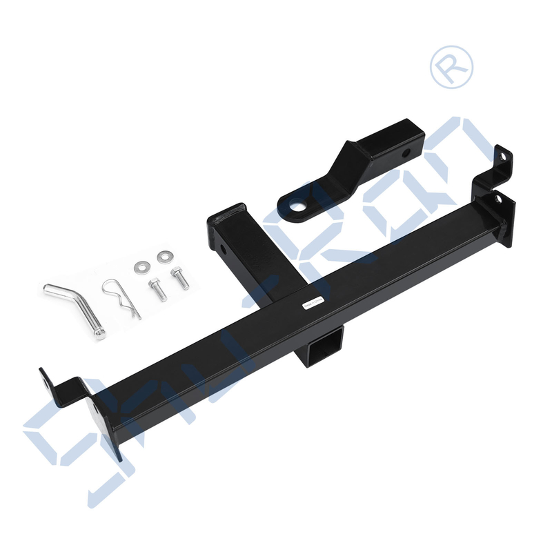 Gantungan Belakang Golf Cart EZGO RXV 2008-Up Tugas Berat Baja Hitam Bumper Hitch Untuk Golf Cart