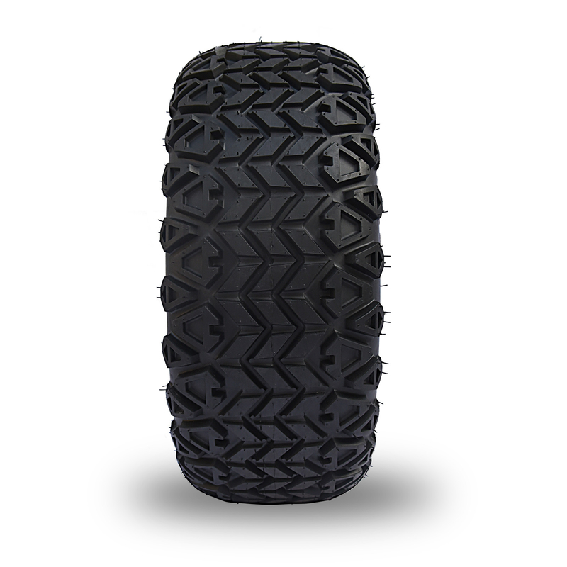 Velg Golf Cart Emas Putih 14 Inci dan Kombo Ban 4PLY 101.6 PCD