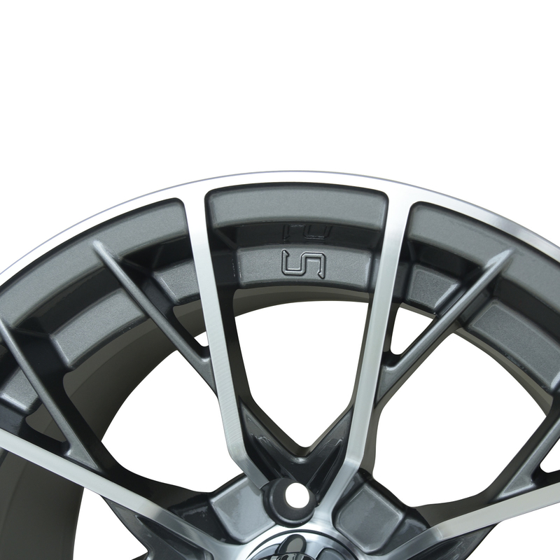 Baru Datang 14 Inch Golf Karet Roda Mesin / Gunmetal ET-25 Custom Support