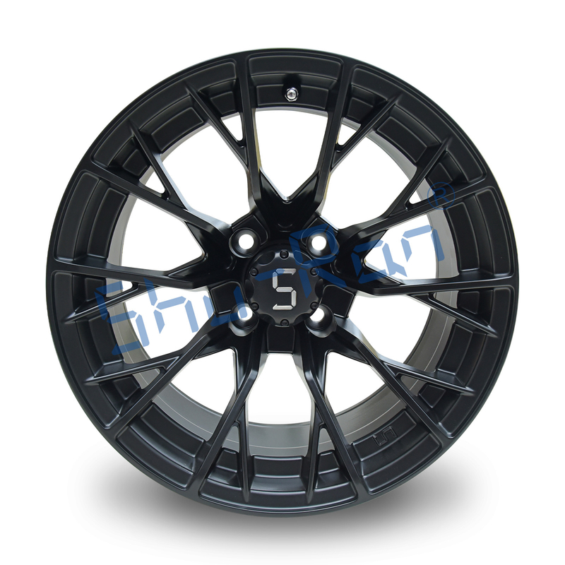 Velg Golf Cart Aluminium Hitam Doff Shuran New 14'' 14x7 Universal 4 Baut
