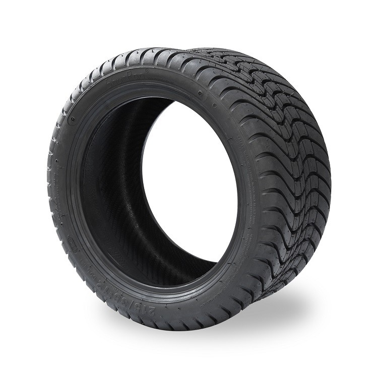 Ban Mobil Golf Cart 215/35-12 Profil Rendah 4 PLY Ban Karet Jalanan untuk Club Car, EZGO, YAMAHA Golf Cart