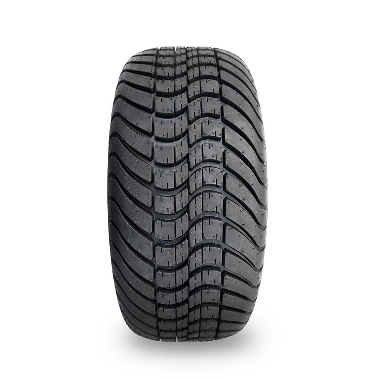 Velg Golf Cart 12 Inci Hitam Doff dan Ban Jalan 215/35-12 Pola Baut 4x4 Berperingkat DOT