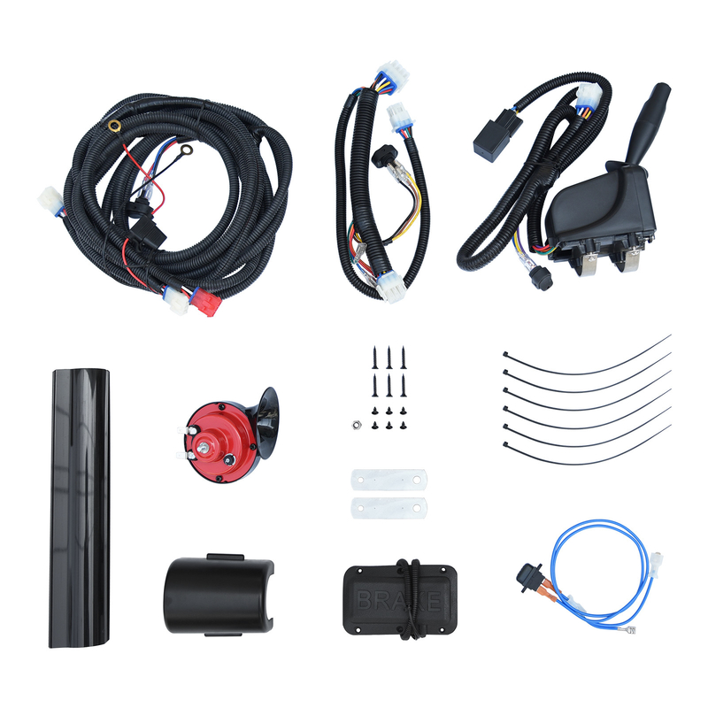 Kit Sinyal Belok Universal Kereta Golf untuk Kit Lampu LED 12V dengan Rangkaian Kabel Plug 9-Pin