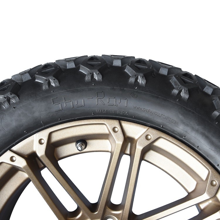14' 'Rim Perunggu Dan 22x10-14 Ban Kombinasi Untuk Golf Kereta / ATV, 4 Lapisan Tubeless