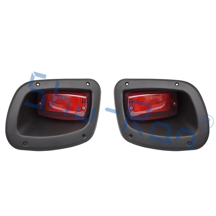 Kit Lampu Halogen Deluxe Golf Cart Cocok untuk EZGO Freedom TXT 2014-up dengan Kit Sinyal Belok