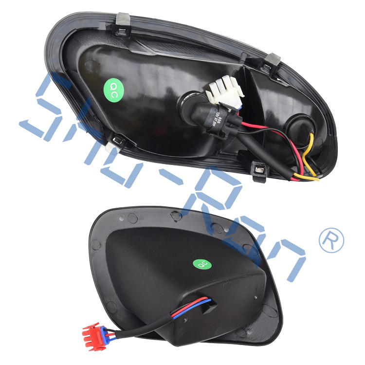 Kit Lampu Halogen Deluxe Golf Cart Cocok untuk EZGO Freedom TXT 2014-up dengan Kit Sinyal Belok