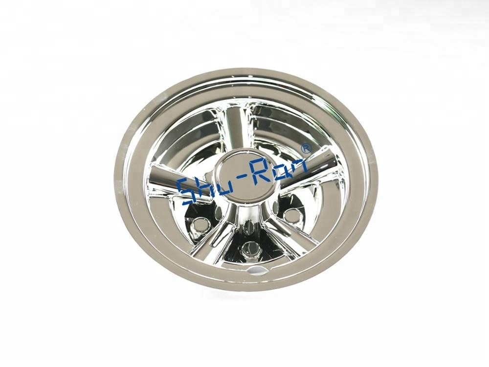Tutup Roda Golf Cart 8 inci untuk EZGO, Club Car, YAMAHA - Set 4