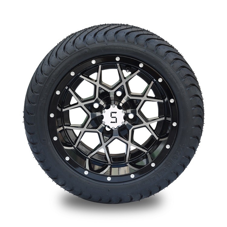 215/35-12 Ban jalanan dan 12 inci Golf Karet Rim 4 PLY DOT Berkualitas