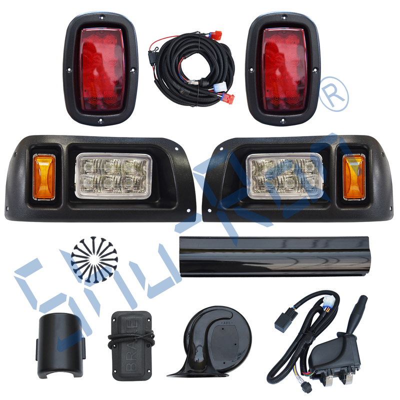 Kit Lampu LED Deluxe Golf Cart untuk Club Car DS G&E semua model Tahun