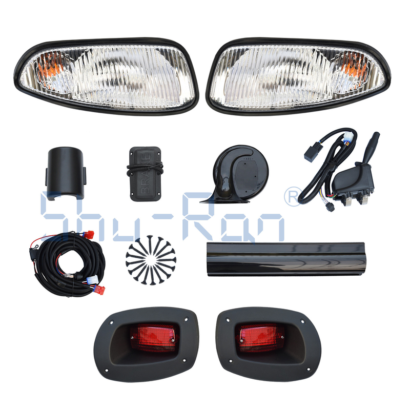 Kit Lampu Halogen Deluxe Golf Cart untuk EZGO RXV Golf Carts 2008-2015