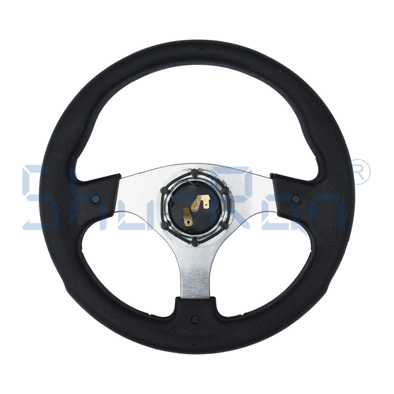 Golf Cart Racing Carbon Fiber Steering Wheel Untuk Club Car, EZGO, Dan Yamaha