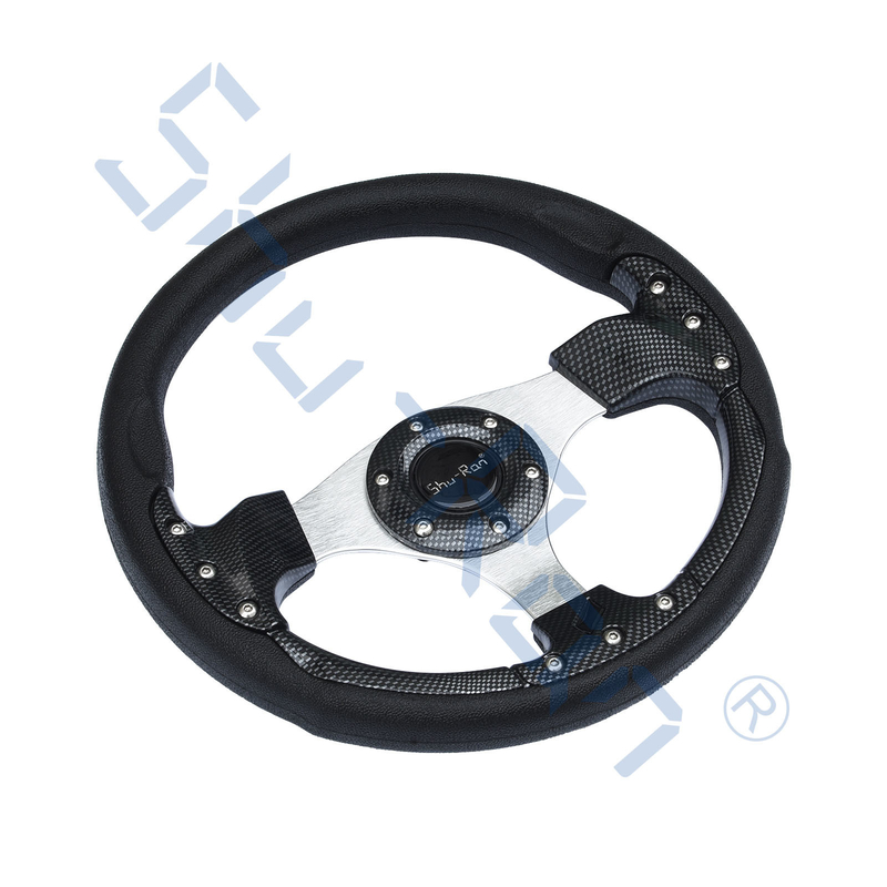 Golf Cart Racing Carbon Fiber Steering Wheel Untuk Club Car, EZGO, Dan Yamaha
