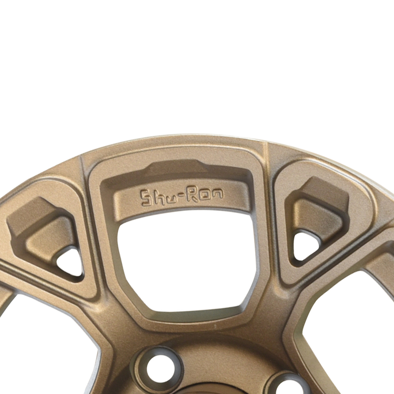 12 Inch Golf Car Wheels Perunggu ET -25mm 4x4 Bolt Pattern 101.6 PCD