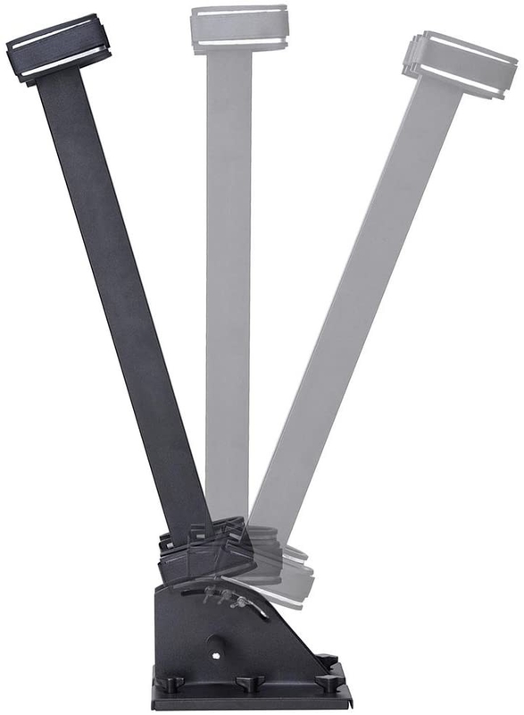 Universal Adjustable Golf Cart Gun Rack Stand Up Gun Holder, Vertikal Dua Pistol Holder