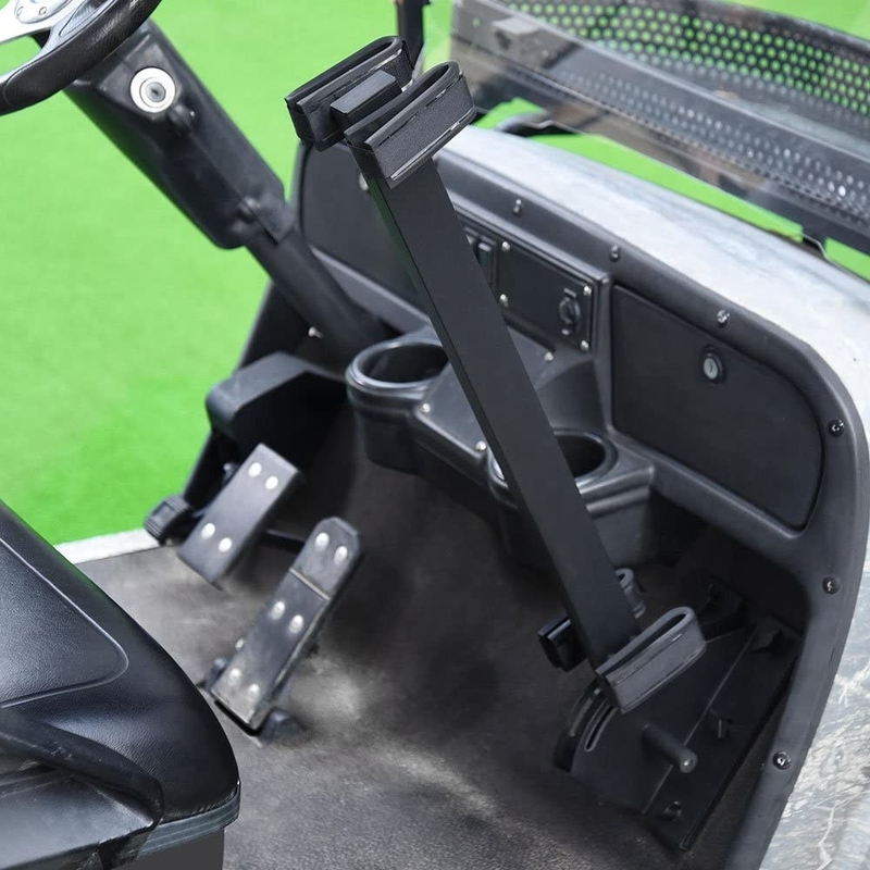 Universal Adjustable Golf Cart Gun Rack Stand Up Gun Holder, Vertikal Dua Pistol Holder