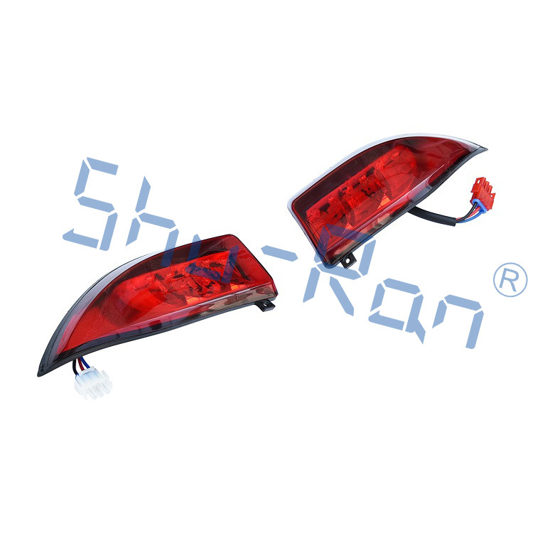 Kit Lampu LED Deluxe Golf Cart Untuk Precedent, Dengan Lampu Depan Lampu Belakang Lampu Sein Sakelar Klakson