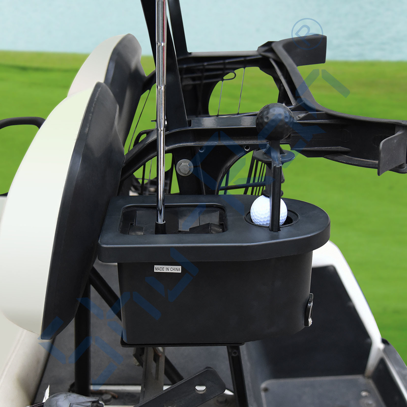 Pencuci Bola Keranjang Golf Mount Universal Club Clean Untuk Keranjang Golf Club Car EZGO Yamaha